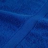 vidaXL Premium Sauna Towels "SOLUND" 2 pcs Blue 80x200 cm 600 gsm