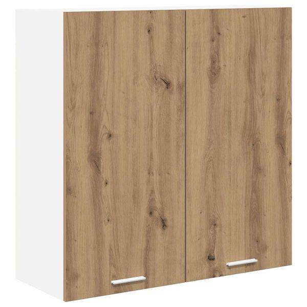 vidaXL Hanging Cabinet Artisan Oak 80 x 31 x 80 cm Engineered Wood