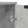 vidaXL Bathroom Cabinet with Storage Concrete Grey 64.5 x 33.5 x 59 cm