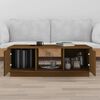 vidaXL Coffee Table Honey Brown 100x50x35 cm Solid Wood Pine