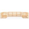 vidaXL 7 Piece Garden Lounge Set Solid Pinewood