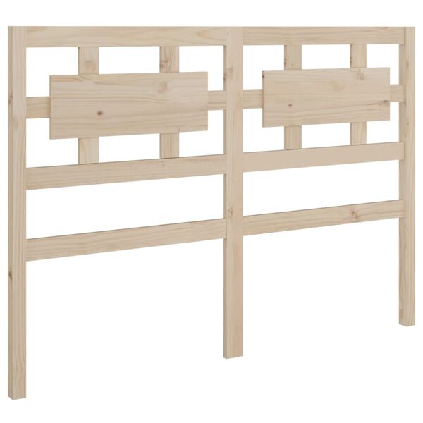 vidaXL Bed Headboard 185.5x4x100 cm Solid Wood Pine