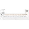 vidaXL Bed Frame without Mattress White 160x200 cm Solid Wood Pine