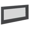 vidaXL Basement Window "RISOR" 120x60 cm Tilt&Turn DIN Right Anthracite