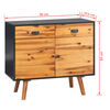vidaXL Sideboard Solid Acacia Wood 90x33.5x83 cm