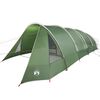 vidaXL Tunnel Tent with Roof Green and White 890 x 470 x 220 cm