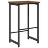vidaXL Bar Stool Smoked Oak 40 x 32 x 64 cm Engineered Wood