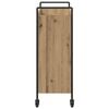 vidaXL Kitchen Trolley Artisan Oak 70 x 30 x 82 cm Engineered Wood