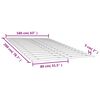 vidaXL Bed Slats Replacements with 34 Slats 2 pcs 80x200 cm