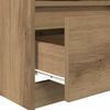 vidaXL Bedside Cabinets 2 pcs Artisan Oak 40x40x50 cm Engineered Wood