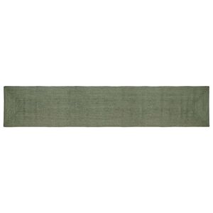 vidaXL Area Rugs Rectangular Olive Green 80 x 400 cm Jute