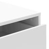 vidaXL Corner Chest of Drawers White 60x41x58 cm Engineered Wood