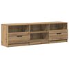 vidaXL TV Cabinet Artisan Oak 150x33.5x45 cm Engineered Wood