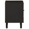 vidaXL Bedside Cabinets 2 pcs Black 40x33x46 cm Solid Wood Mango