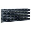 Raaco Bin Wall Panel x2 with 32 Bins 181211