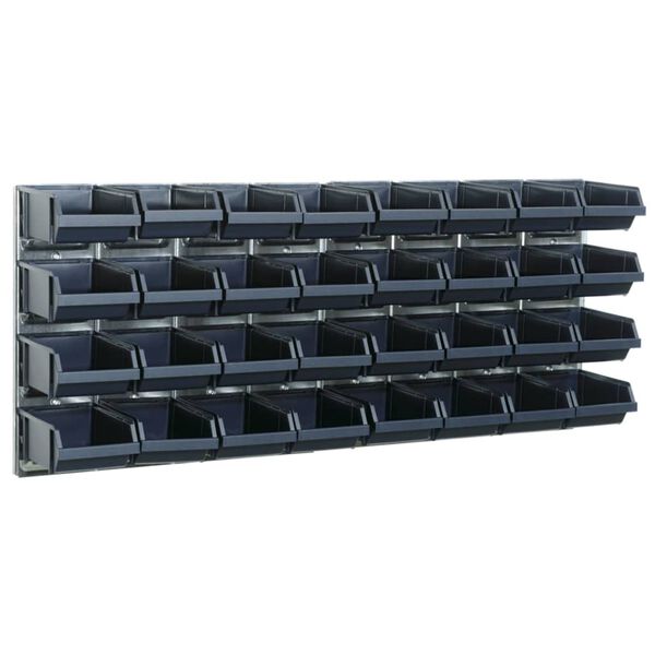 Raaco Bin Wall Panel x2 with 32 Bins 181211