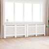vidaXL Radiator Covers 2 pcs White 152x19x81.5 cm MDF