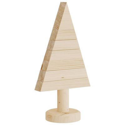 vidaXL Wooden Christmas Trees for Decoration 2 pcs 30 cm Solid Wood Pine