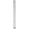 vidaXL Garden Water Column 60 cm Stainless Steel Square