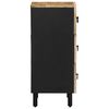 vidaXL Sideboard 40x33.5x75 cm Solid Rough Wood Mango