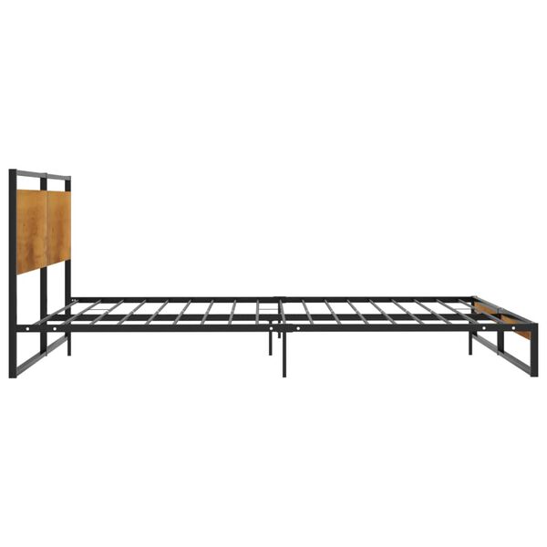 vidaXL Bed Frame without Mattress Metal 160x200 cm