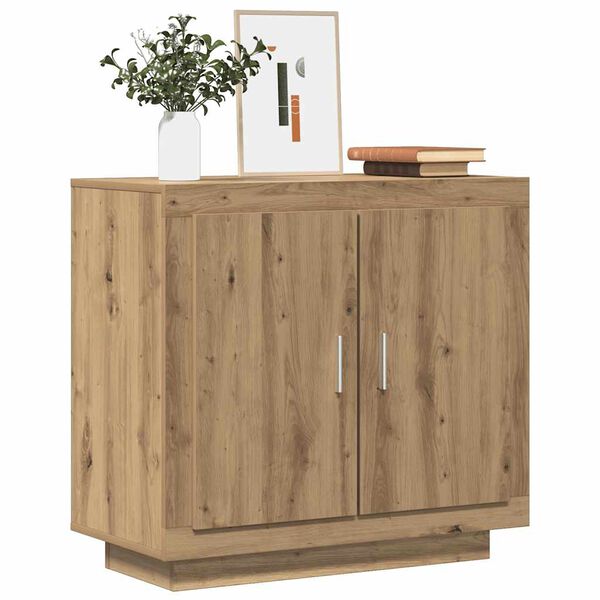 vidaXL Sideboard Artisan Oak 80x40x75 cm Engineered Wood