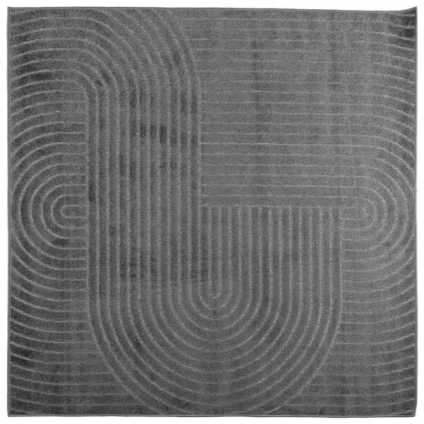 vidaXL Area Rugs Square Anthracite 240 x 240 cm