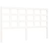 vidaXL Bed Frame without Mattress White 160x200 cm Solid Wood
