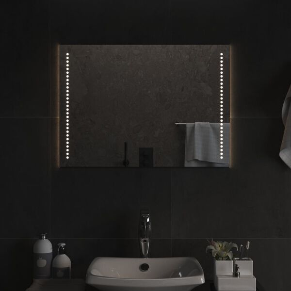 vidaXL LED Bathroom Mirror 50x70 cm