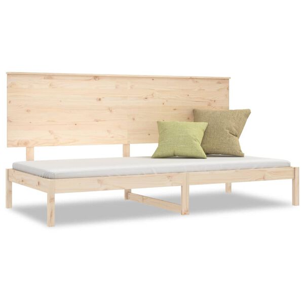 vidaXL Day Bed without Mattress 80x200 cm Solid Wood Pine