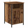 vidaXL Bedside Cabinet Old Wood 40 x 42 x 60 cm Engineered Wood