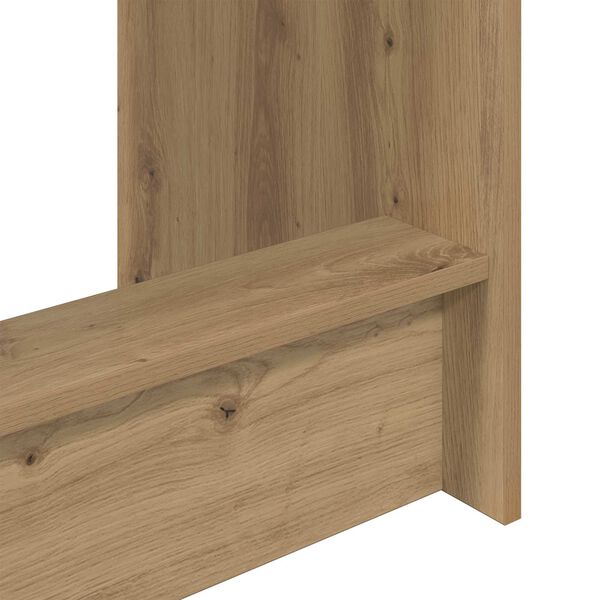 vidaXL Bed Desk Artisan Oak 100 x 45 x 75 cm Engineered Wood