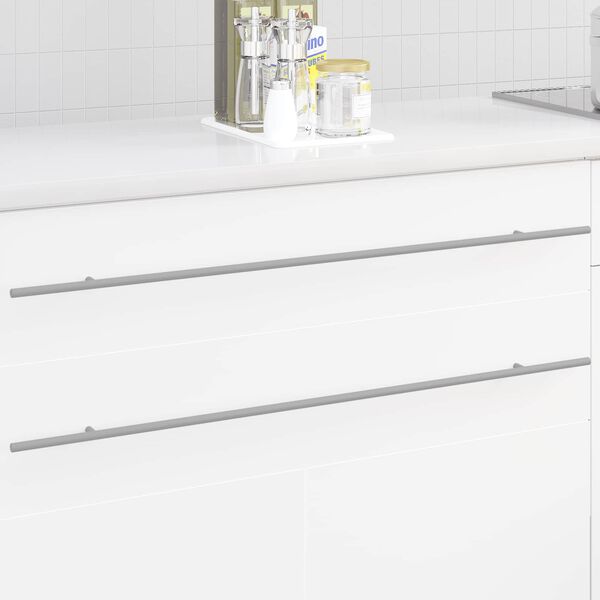 vidaXL Cabinet Handle 12 pcs Silver 900 mm Stainless Steel