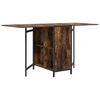 vidaXL Dinning Table 144 x 60 x 75 cm Engineered Wood Smoked Oak