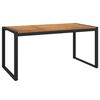 vidaXL Garden Table with U-shaped Legs 160x80x75 cm Solid Wood Acacia