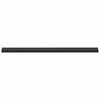 vidaXL Window Sill Black with Wood Grain 140 x 15 x 4.5 cm PVC