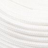 vidaXL Boat Rope Full White 10 mm 25 m Polypropylene