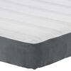 vidaXL Bed Mattress with Mattress Grey 80 x 200 cm Fabric