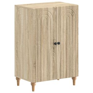 vidaXL Shoe Cabinet ALKMAAR 59.5 x 39.5 x 90 cm Engineered Wood