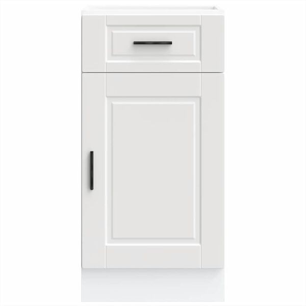 vidaXL Kitchen Base Cabinet&nbsp;Porto White Engineered Wood