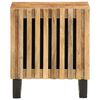vidaXL Bedside Cabinet 40x34x46 cm Solid Wood Rough Mango