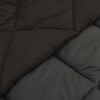 vidaXL Summer Duvet Black and Anthracite 220 x 200 cm Microfiber