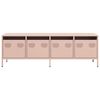 vidaXL TV Cabinet Pink 135x39x43.5 cm Cold-rolled Steel