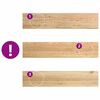 vidaXL Stair Treads 2 pcs Untreated 120x30x2 cm Solid Wood Oak