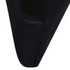 vidaXL Chair Cover Stretch Black 12 pcs
