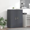vidaXL Storage Cabinet Anthracite 80 x 40 x 105 cm Steel