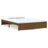 vidaXL Bed Frame without Mattress Honey Brown Solid Wood 140x190 cm