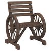 vidaXL Garden Chair 58x58x78.5 cm Solid Wood Fir