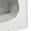 vidaXL Cat House Gloss White 42.5 x 40 x 53.5 cm Engineered Wood