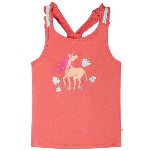 Kids' Tank Top Coral 104